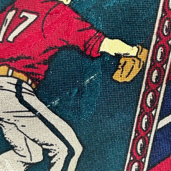 American Sports‎ Multicolor  Baseball Tie - Picture 9 of 9